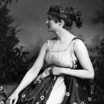 Ipazia interpretata da un’attrice, forse Mary Anderson (1900)