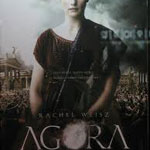 Locandina del film Agorà: Ipazia è interpretata da Rachel Weisz (2009)